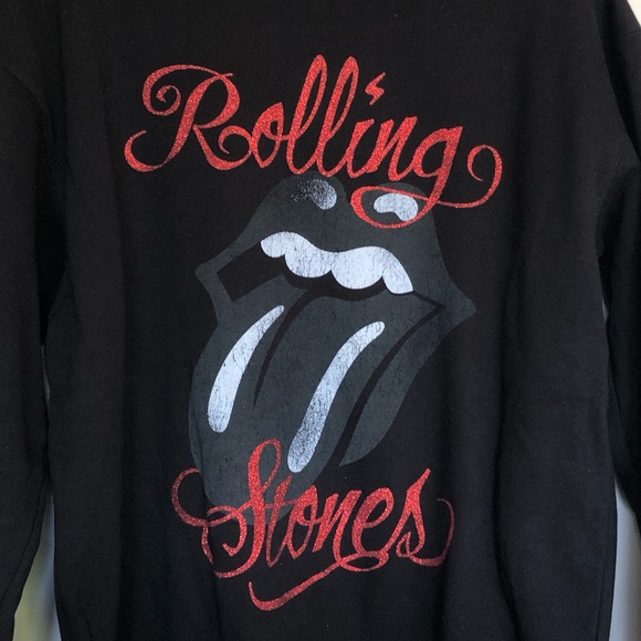 The Rolling Stones Black Graphic Sweatshirt - Picture 4 of 5
